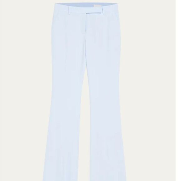 Alexander McQueen 585076QEAAA Narrow Bootcut Pants Spring Blue 44/8 NWT $1978 - Picture 6 of 7